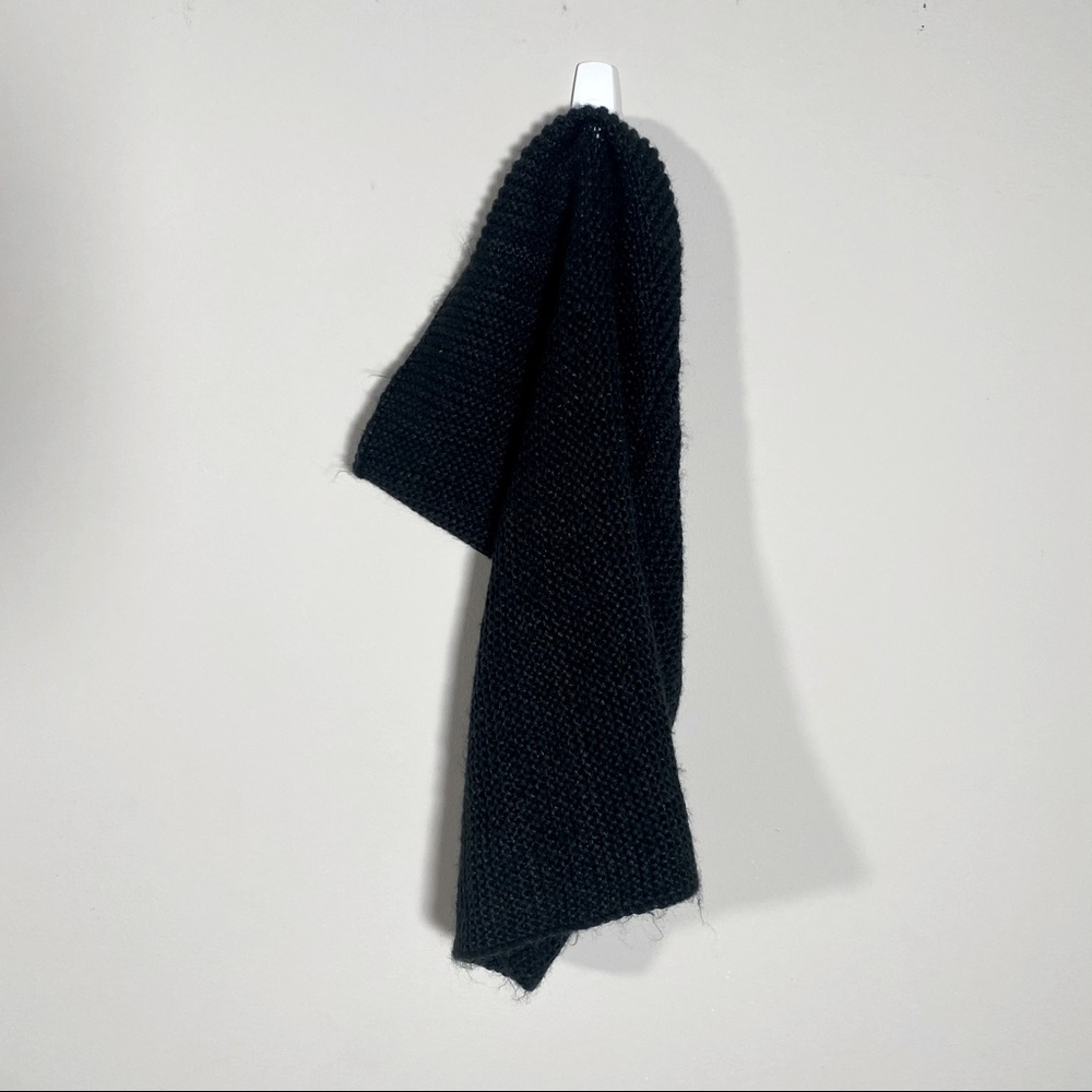 Black Infinity Scarf